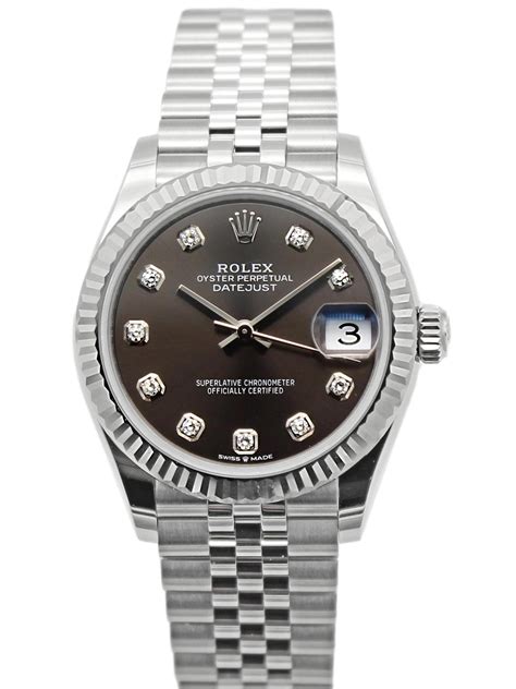 rolex datejust ladies 31mm con diamond|rolex ladies datejust 31 prices.